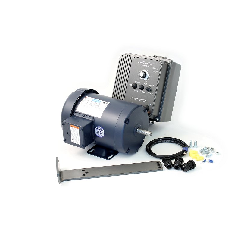 vs-vfd 2 HP Variable speed motor and controller